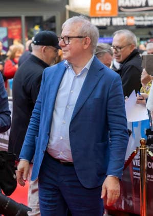 ABB 4VONHIER Joachim Krol actor as a guest on the red carpet at the WDR TV film premiere Vier von Hier at the Lichtburg, cinema premiere in Essen on 21 94 2026