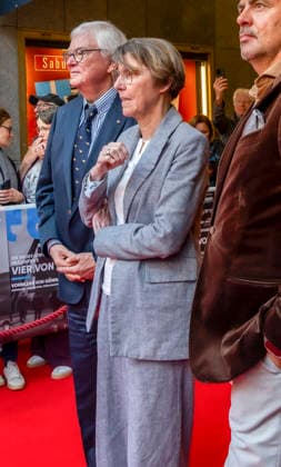 ABB 4VONHIER Betina Bötinger Boettinger presenter , , guest on the red carpet at the WDR TV film premiere Vier von Hier at the Lichtburg, cinema premiere in Essen on 21 94 2026