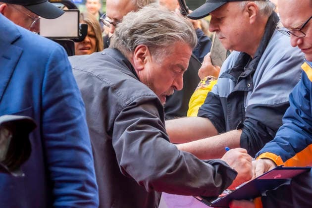 ABB 4VONHIER Armin Rohde actor as a guest on the red carpet at the WDR TV film premiere Vier von Hier in the Lichtburg, cinema premiere in Essen on 21 94 2026