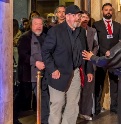 ABB 4VONHIER Dietmar Baer Bär actor as a guest on the red carpet at the WDR TV film premiere Vier von Hier in the Lichtburg, cinema premiere in Essen on 21 94 2026