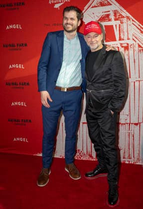 April 21, 2026, New York, New York, USA: ANDY SERKIS and JORDAN HARMON attend the Animal Farm Premiere at Regal Theater in New York. 21 April 2026 New York USA  - ZUMAa265 20260421_zep_a265_045 Copyright: xEricxAcquayex