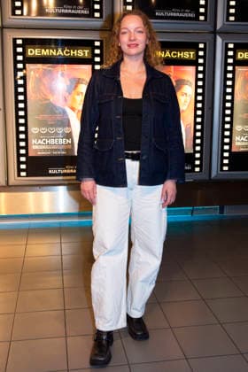 Nachbeben , Premiere at Kino in der Kulturbrauerei, Berlin, 22 04 2026 Director Zinnini Elkington, NACHBEBEN Cinema release 07 05 2026 , Photo Call for Berlin Premiere, Kino in der Kulturbrauerei, Berlin, 22 04 2026 Berlin Kino in der Kulturbrauerei Germany, germany Copyright: xChristianxBehringx