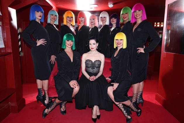 Exclusive - Dita Von Teese at Crazy Horse - Paris Exclusive - Dita Von Teese attend show at Crazy Horse , in Paris, France on April 22, 2026. Photo by Jerome Domine ABACAPRESS.COM Paris France  Copyright: xDominexJerome ABACAx