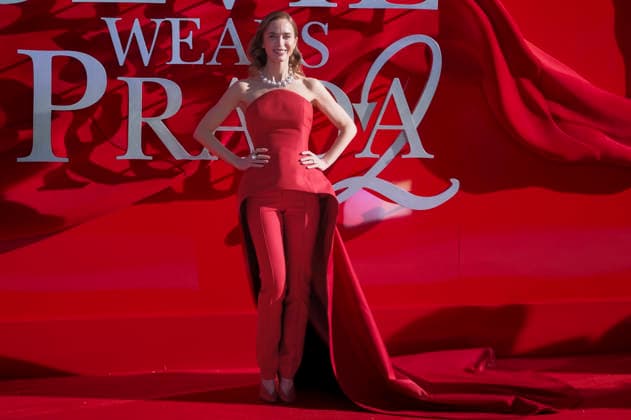 Emily Blunt at the European premiere of the movie The Devil Wears Prada 2 at Cineworld Leicester Square Vue West End London, 22 04 2026 Foto:xJ.xEdwardsx xFuturexImagex devil_6466