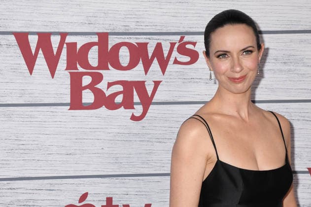 NEW YORK, NY- APRIL 22: Kate O Flynn at Apple TV™s Widow s Bay Red Carpet Premiere on April 22, 2026 at Regal Union Square in New York City. Copyright: xmpi099 MediaPunchx