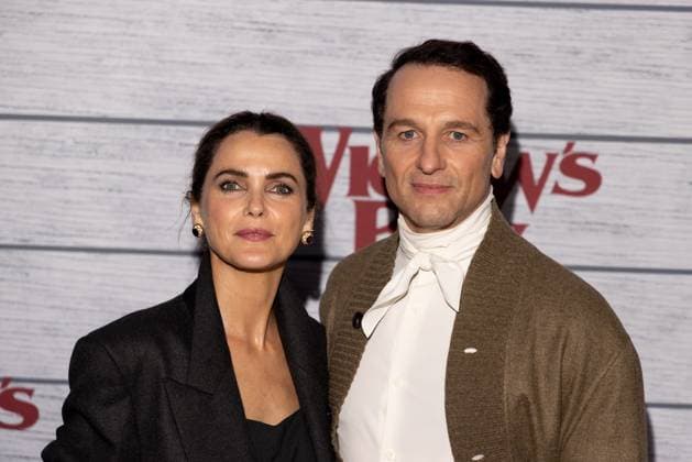 Keri Russell, Matthew Rhys at arrivals for WIDOW S BAY Premiere, Regal Union Square, New York, NY, April 22, 2026. Photo By: Ryan Billings Everett Collection WIDOW S BAY Premiere PUBLICATIONXNOTxINxCANxCHNxFRAxITAxJPNxNORxPOLxRUSxESPxUKxUSA