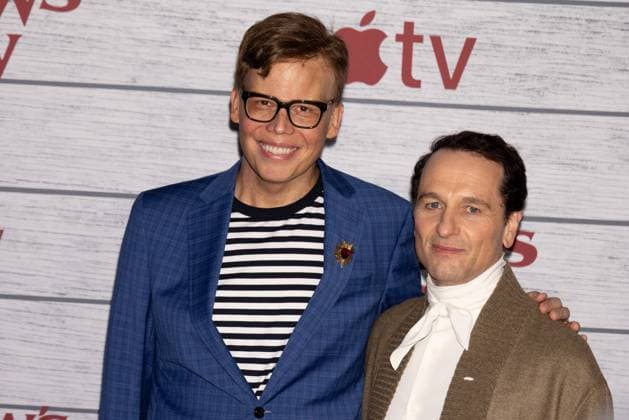 Jeff Hiller, Matthew Rhys at arrivals for WIDOW S BAY Premiere, Regal Union Square, New York, NY, April 22, 2026. Photo By: Ryan Billings Everett Collection WIDOW S BAY Premiere PUBLICATIONXNOTxINxCANxCHNxFRAxITAxJPNxNORxPOLxRUSxESPxUKxUSA
