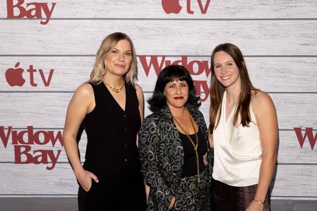 Kelly Galuska, Mackenzie Dohr, Erika MacArthur at arrivals for WIDOW S BAY Premiere, Regal Union Square, New York, NY, April 22, 2026. Photo By: Ryan Billings Everett Collection WIDOW S BAY Premiere PUBLICATIONXNOTxINxCANxCHNxFRAxITAxJPNxNORxPOLxRUSxESPxUKxUSA