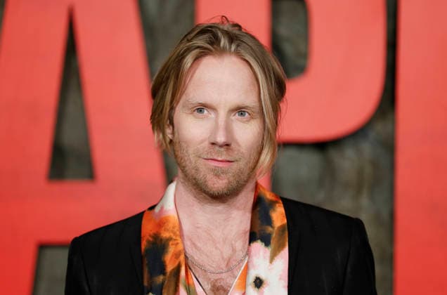 Högni Egilsson arrives on the red carpet at Netflix s APEX New York Premiere at The Paris Theater on Wednesday, April 22, 2026 in New York City.  NYP20260422220 JohnxAngelillo