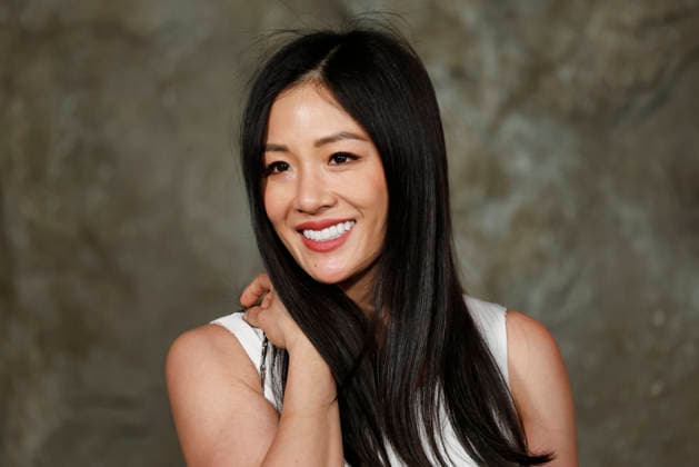 Constance Wu arrives on the red carpet at Netflix s APEX New York Premiere at The Paris Theater on Wednesday, April 22, 2026 in New York City.  NYP20260422224 JohnxAngelillo