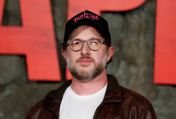 Jeremy Robbins arrives on the red carpet at Netflix s APEX New York Premiere at The Paris Theater on Wednesday, April 22, 2026 in New York City.  NYP20260422229 JohnxAngelillo