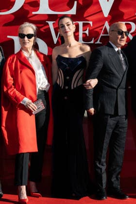 The Devil Wears Prada 2 European Premiere - Arrivals (L-R) Meryl Streep, Anne Hathaway, and Stanley Tucci attend The Devil Wears Prada 2 European Premiere inside Leicester Square on April 22, 2026 in London, England, Credit:Lounis Tiar Avalon United Kingdom, London, Leicester Square  Copyright: xLounisxTiarx xAvalonx 1093647565