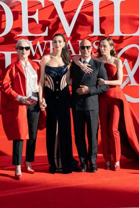 The Devil Wears Prada 2 European Premiere - Arrivals (L-R) Meryl Streep, Anne Hathaway, Stanley Tucci and Emily Blunt attend The Devil Wears Prada 2 European Premiere inside Leicester Square on April 22, 2026 in London, England, Credit:Lounis Tiar Avalon United Kingdom, London, Leicester Square  Copyright: xLounisxTiarx xAvalonx 1093648632