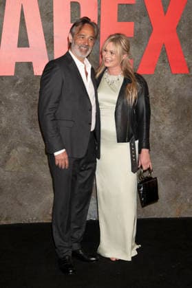 Baltasar Kormakur and Sunneva Asa Weisshappel at the premiere of the Netflix film Apex at the Paris Theatre New York, 22 04 2026 Foto:xB.xHinex xFuturexImagex apex_6404