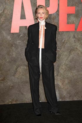Charlize Theron at the premiere of the Netflix film Apex at the Paris Theatre New York, 22 04 2026 Foto:xB.xHinex xFuturexImagex apex_6421
