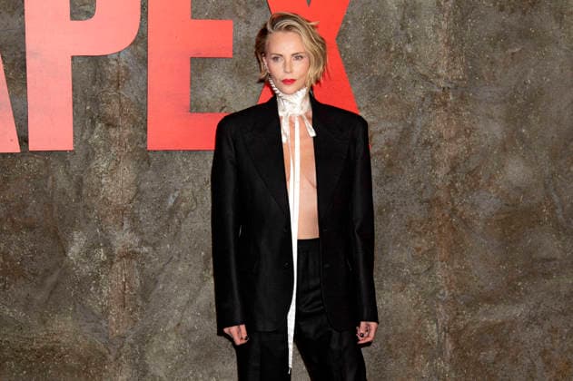 Charlize Theron at the premiere of the Netflix film Apex at the Paris Theatre New York, 22 04 2026 Foto:xB.xHinex xFuturexImagex apex_6433