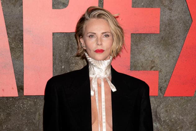 Charlize Theron at the premiere of the Netflix film Apex at the Paris Theatre New York, 22 04 2026 Foto:xB.xHinex xFuturexImagex apex_6435