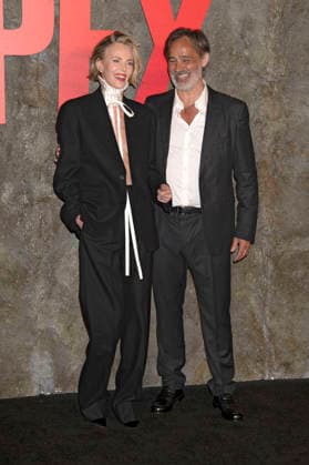 Charlize Theron and Baltasar Kormakur at the premiere of the Netflix film Apex at the Paris Theatre New York, 22 04 2026 Foto:xB.xHinex xFuturexImagex apex_6441