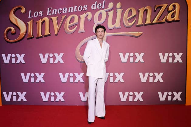 Los Encantos del Sinverguenza Red Carpet Ian Couttolenc attends the red carpet for ˜Los Encantos del Sinverguenza™ tv series at Videocine. on April 22, 2026 in Mexico City, Mexico. (Photo by Yamak Perea Eyepix Group) Copyright: xYamakxPerea xEyepixxGroupx YP_22042026_181481