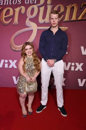 Los Encantos del Sinverguenza Red Carpet Cielo Anais and Fred Skar attend the red carpet for ˜Los Encantos del Sinverguenza™ tv series at Videocine. on April 22, 2026 in Mexico City, Mexico. (Photo by Yamak Perea Eyepix Group) Copyright: xYamakxPerea xEyepixxGroupx YP_22042026_181507