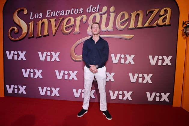 Los Encantos del Sinverguenza Red Carpet Fred Skar attends the red carpet for ˜Los Encantos del Sinverguenza™ tv series at Videocine. on April 22, 2026 in Mexico City, Mexico. (Photo by Yamak Perea Eyepix Group) Copyright: xYamakxPerea xEyepixxGroupx YP_22042026_181509