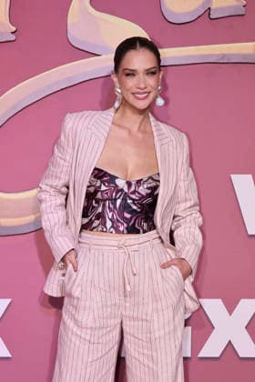 Los Encantos del Sinverguenza Red Carpet Carolina Miranda attends the red carpet for ˜Los Encantos del Sinverguenza™ tv series at Videocine. on April 22, 2026 in Mexico City, Mexico. (Photo by Yamak Perea Eyepix Group) Copyright: xYamakxPerea xEyepixxGroupx YP_22042026_181376
