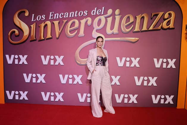Los Encantos del Sinverguenza Red Carpet Carolina Miranda attends the red carpet for ˜Los Encantos del Sinverguenza™ tv series at Videocine. on April 22, 2026 in Mexico City, Mexico. (Photo by Yamak Perea Eyepix Group) Copyright: xYamakxPerea xEyepixxGroupx YP_22042026_181385