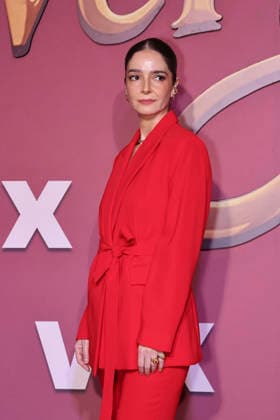 Los Encantos del Sinverguenza Red Carpet Elena Medina attends the red carpet for ˜Los Encantos del Sinverguenza™ tv series at Videocine. on April 22, 2026 in Mexico City, Mexico. (Photo by Yamak Perea Eyepix Group) Copyright: xYamakxPerea xEyepixxGroupx YP_22042026_181423