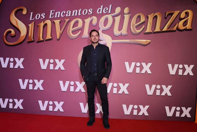 Los Encantos del Sinverguenza Red Carpet Manolo Cardona attends the red carpet for ˜Los Encantos del Sinverguenza™ tv series at Videocine. on April 22, 2026 in Mexico City, Mexico. (Photo by Yamak Perea Eyepix Group) Copyright: xYamakxPerea xEyepixxGroupx YP_22042026_181435