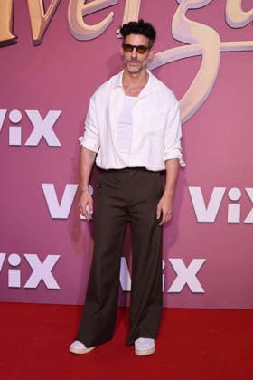 Los Encantos del Sinverguenza Red Carpet Erick Elias attends the red carpet for ˜Los Encantos del Sinverguenza™ tv series at Videocine. on April 22, 2026 in Mexico City, Mexico. (Photo by Yamak Perea Eyepix Group) Copyright: xYamakxPerea xEyepixxGroupx YP_22042026_181447