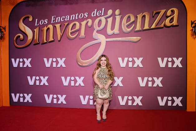 Los Encantos del Sinverguenza Red Carpet Cielo Anais attends the red carpet for ˜Los Encantos del Sinverguenza™ tv series at Videocine. on April 22, 2026 in Mexico City, Mexico. (Photo by Yamak Perea Eyepix Group) Copyright: xYamakxPerea xEyepixxGroupx YP_22042026_181493