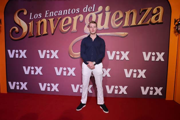 Los Encantos del Sinverguenza Red Carpet Fred Skar attends the red carpet for ˜Los Encantos del Sinverguenza™ tv series at Videocine. on April 22, 2026 in Mexico City, Mexico. (Photo by Yamak Perea Eyepix Group) Copyright: xYamakxPerea xEyepixxGroupx YP_22042026_181510