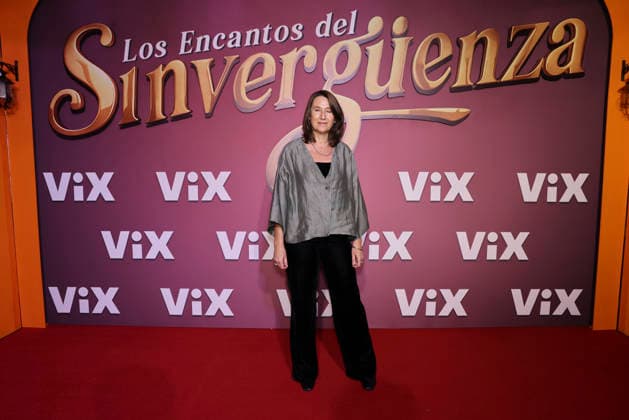 Los Encantos del Sinverguenza Red Carpet Carmen Beato attends the red carpet for ˜Los Encantos del Sinverguenza™ tv series at Videocine. on April 22, 2026 in Mexico City, Mexico. (Photo by Yamak Perea Eyepix Group) Copyright: xYamakxPerea xEyepixxGroupx YP_22042026_181516