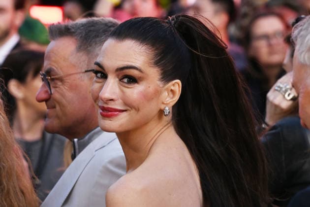 The Devil Wears Prada 2 European Premiere LONDON, ENGLAND - APRIL 22: Anne Hathaway attending The Devil Wears Prada 2 European Premiere at Cineworld in Leicester Square on April 22, 2026 in London, England. CAP MAR MAR Great Britain Copyright: xMartinxHarris CapitalxPicturesx