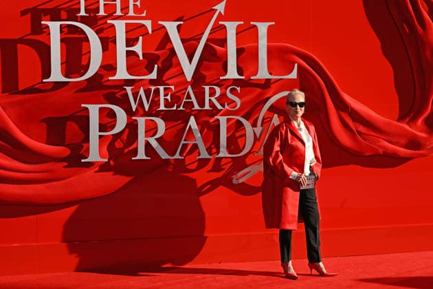 The Devil Wears Prada 2 European Premiere LONDON, ENGLAND - APRIL 22: Meryl Streep attending The Devil Wears Prada 2 European Premiere at Cineworld in Leicester Square on April 22, 2026 in London, England. CAP MAR MAR Great Britain Copyright: xMartinxHarris CapitalxPicturesx
