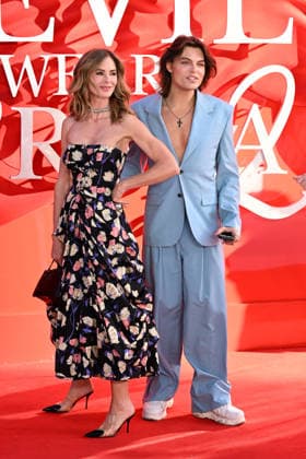 The Devil Wears Prada 2 European Premiere LONDON, ENGLAND - APRIL 22: Trinny Woodall and Damian Hurley attending The Devil Wears Prada 2 European Premiere at Cineworld in Leicester Square on April 22, 2026 in London, England. CAP MAR MAR Great Britain Copyright: xMartinxHarris CapitalxPicturesx