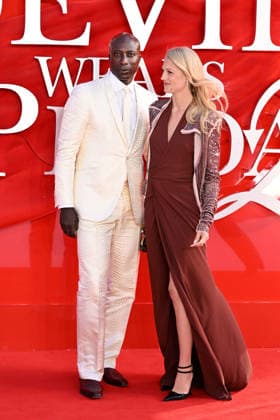 The Devil Wears Prada 2 European Premiere LONDON, ENGLAND - APRIL 22: Ozwald Boateng and Gyunel Taylor attending The Devil Wears Prada 2 European Premiere at Cineworld in Leicester Square on April 22, 2026 in London, England. CAP MAR MAR Great Britain Copyright: xMartinxHarris CapitalxPicturesx