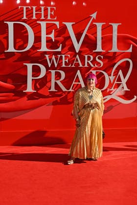 The Devil Wears Prada 2 European Premiere LONDON, ENGLAND - APRIL 22: Dame Zandra Rhodes attending The Devil Wears Prada 2 European Premiere at Cineworld in Leicester Square on April 22, 2026 in London, England. CAP MAR MAR Great Britain Copyright: xMartinxHarris CapitalxPicturesx