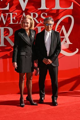 The Devil Wears Prada 2 European Premiere LONDON, ENGLAND - APRIL 22: Wendy Finerman and Raj Chopra attending The Devil Wears Prada 2 European Premiere at Cineworld in Leicester Square on April 22, 2026 in London, England. CAP MAR MAR Great Britain Copyright: xMartinxHarris CapitalxPicturesx