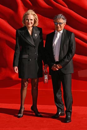 The Devil Wears Prada 2 European Premiere LONDON, ENGLAND - APRIL 22: Wendy Finerman and Raj Chopra attending The Devil Wears Prada 2 European Premiere at Cineworld in Leicester Square on April 22, 2026 in London, England. CAP MAR MAR Great Britain Copyright: xMartinxHarris CapitalxPicturesx