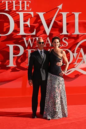 The Devil Wears Prada 2 European Premiere LONDON, ENGLAND - APRIL 22: Stanley Tucci and Felicity Blunt attending The Devil Wears Prada 2 European Premiere at Cineworld in Leicester Square on April 22, 2026 in London, England. CAP MAR MAR Great Britain Copyright: xMartinxHarris CapitalxPicturesx