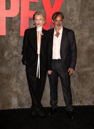 Arrivals for the New York premiere of Netflix s Apex at the Plaza Hotel Featuring: Charlize Theron and Baltasar Kormakur Where: New York, United States When: 22 Apr 2026 Credit: Janet Mayer INSTARimages.com EDITORIAL USE ONLY. NOT FOR USE BY NEWSPAPERS BASED IN THE UK. Copyright: xx instar55637171