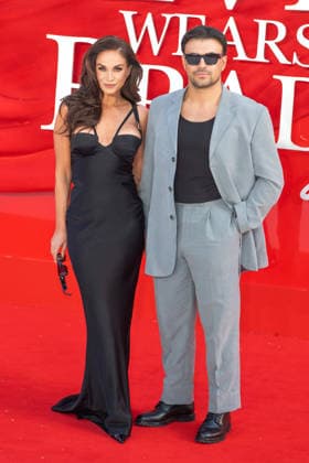 Vicky Pattison and Ercan Ramadan attends The Devil Wears Prada 2 European Premiere in London, England. UK. Wednesday 23rd April 2026. Copyright: xJamesxWarrenx ae75e313