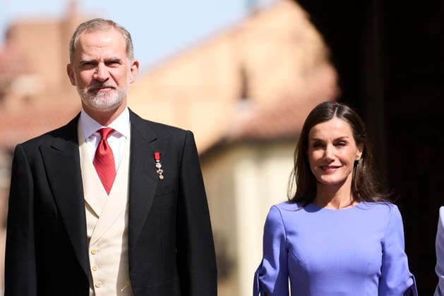 Spanish Royals Attend Cervantes Awards Ceremony to Gonzalo Celorio King Felipe VI of Spain, Queen Letizia of Spain attends Cervantes Awards Ceremony to Gonzalo Celorio at Alcala University on April 23, 2026 in Alcala de Henares, Spain Photo by IMAGO MPG Alcala de Henares Alcala University Madrid Spain  Copyright: xMPGx