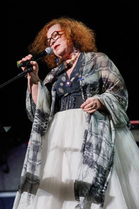 Music Concert - Sarah Jane Morris - The Sisterhood 2 Tour Sarah Jane Morris performs the Sisterhood 2 Tour on April 23, 2026 at Auditorium Parco della Musica, Rome, Italy Rome Auditorium Parco della Musica Italy Copyright: xEmanuelaxVertollix xLiveMediax LPM_2409388