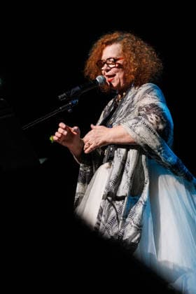 Music Concert - Sarah Jane Morris - The Sisterhood 2 Tour Sarah Jane Morris performs the Sisterhood 2 Tour on April 23, 2026 at Auditorium Parco della Musica, Rome, Italy Rome Auditorium Parco della Musica Italy Copyright: xEmanuelaxVertollix xLiveMediax LPM_2409390