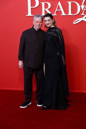 Milan, Red Carpet Preview of The Devil Wears Prada at Rinascente - Ernest Knamm, Alessandra Mion  Copyright: xAlbertoxTerenghix xipa-agency.netx xComi Terenghix IPA_Agency_IPA74182222