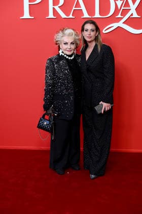 Milan, Red Carpet Preview of The Devil Wears Prada at Rinascente - Roberta Tagliavini and Ada Egidio  Copyright: xAlbertoxTerenghix xipa-agency.netx xComi Terenghix IPA_Agency_IPA74182636