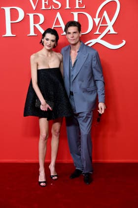 Milan, Red Carpet Preview of The Devil Wears Prada at La Rinascente - Valentina Ferrari, Alessandro Egger  Copyright: xAlbertoxTerenghix xipa-agency.netx xComi Terenghix IPA_Agency_IPA74182751