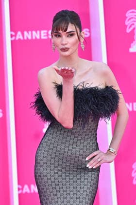 Opening Pink Carpet - The 9th Cannes Series International Festival. FC CANNES, FRANCE - APRIL 23 Pia Wurtzbach attends the Opening Pink Carpet at the 9th Cannes Series International Festival on April 23, 2026 in Cannes, France.Photo by Franck Castel ABACAPRESS.COM Cannes France  Copyright: xCastelxFranck ABACAx